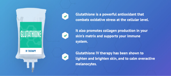 Glutathione IV Therapy for Age Spot