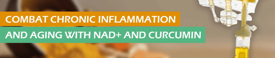 Combat Chronic Inflammation and Aging with NAD+ and Curcumin